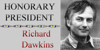 Richard Dawkin honorary president of Darwin Day.